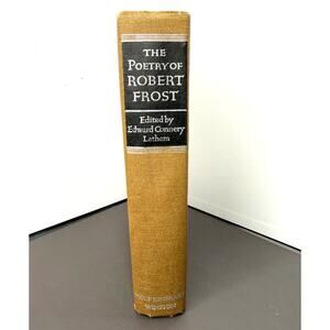 1967 1st Edition The Poetry of Robert Frost Hardback Book Holt Rinehart Winston